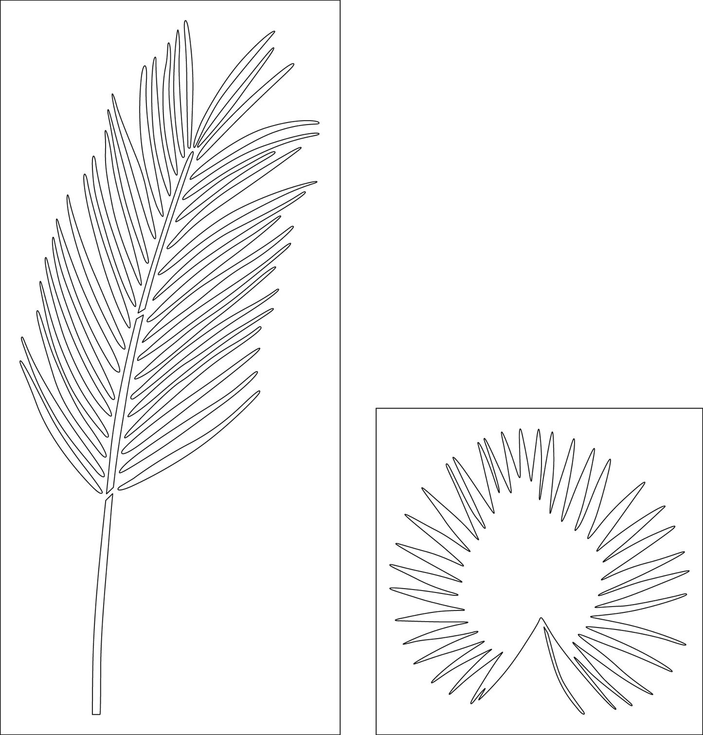 Palm Stencil