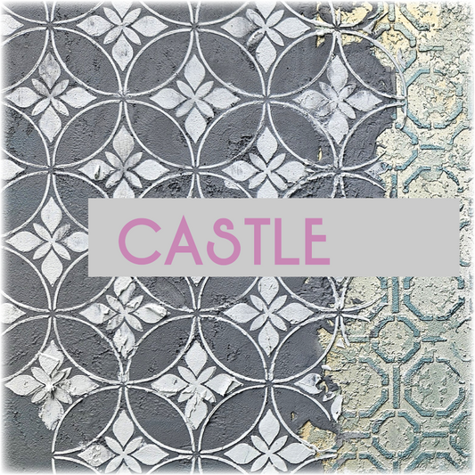 Castle Stencil Set