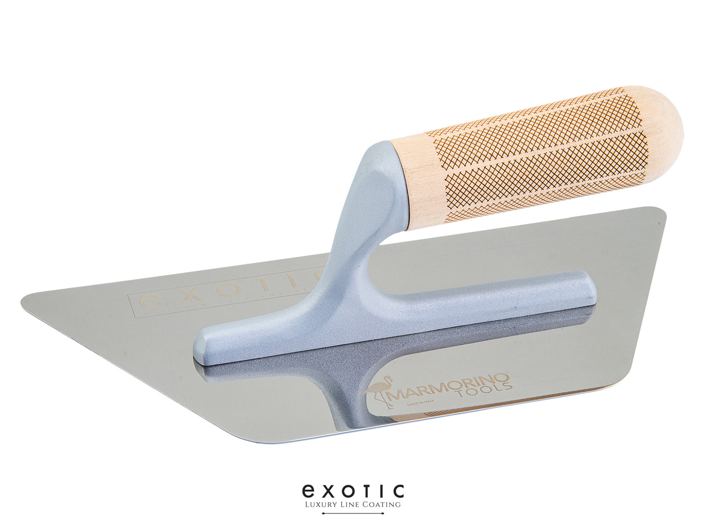 X - Trowel Inox 200x80x0.5 mm Trap. Dual