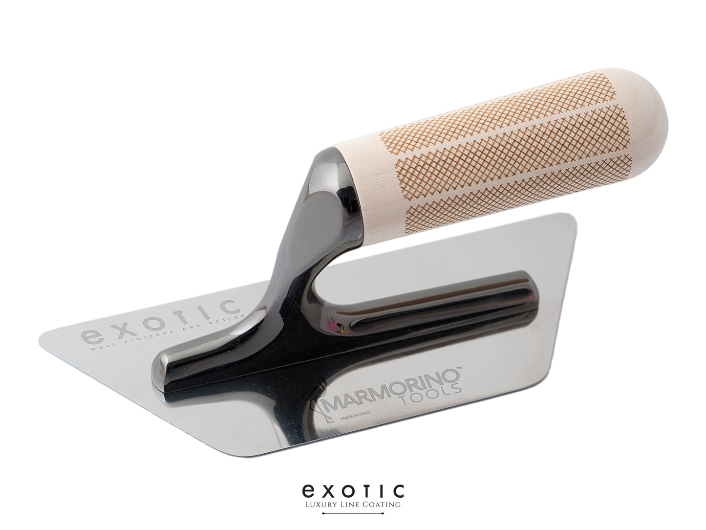 X - Trowel Inox 200x80x0.6 mm Trap. Dual