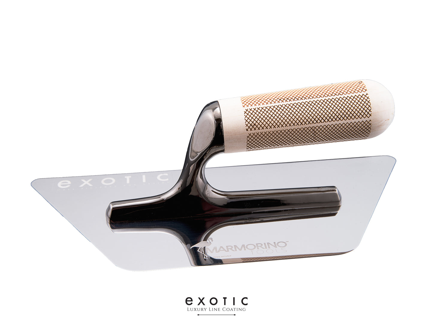 X - Trowel Inox 280x120x0.6 mm Trap. Dual