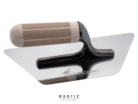 X - Trowel Dual Inox 240x100x0.6 mm Left Hand