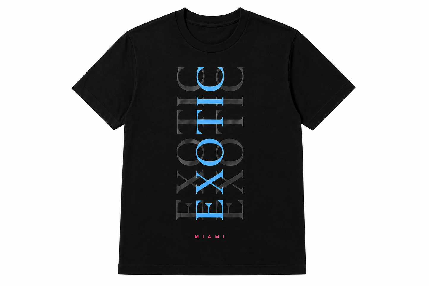 Exotic Graphic Tee - Blue Print