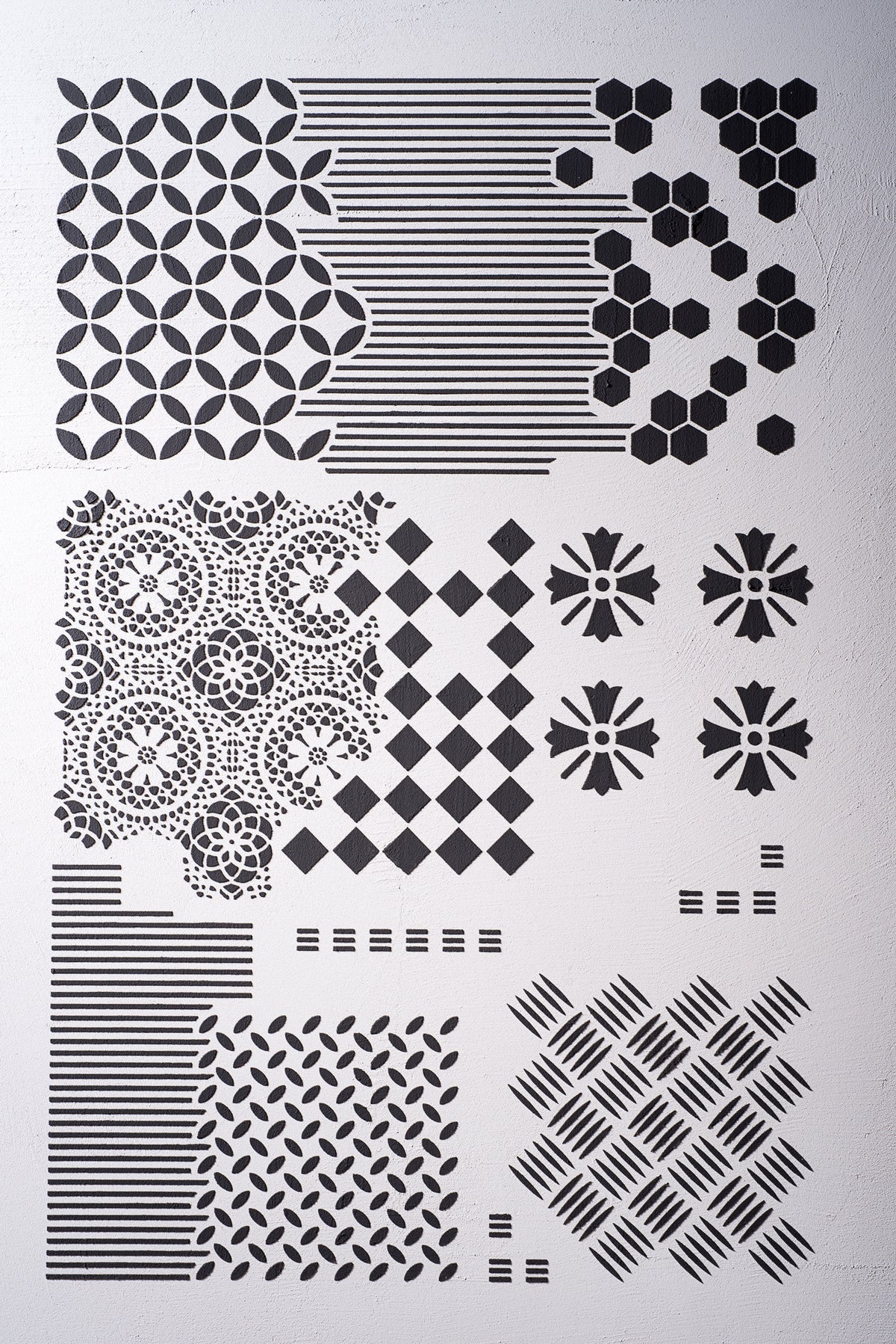 Stencils (35" x 23" inches)