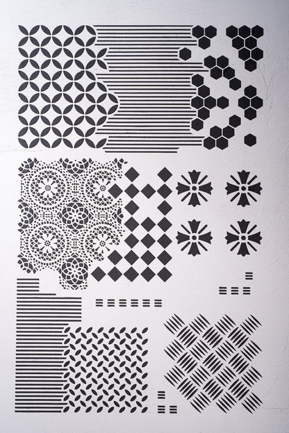 Stencils (35" x 23" inches)