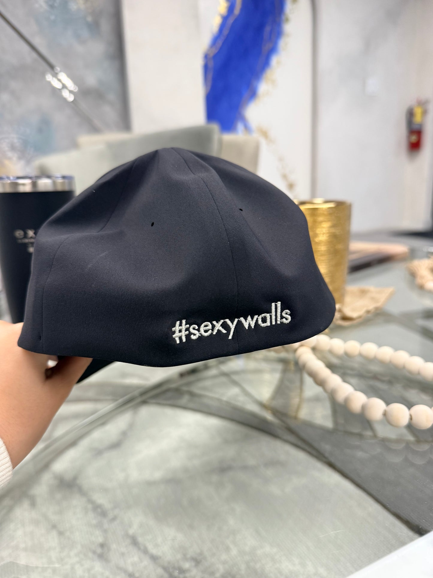 Exotic Luxury Line Hat - Black