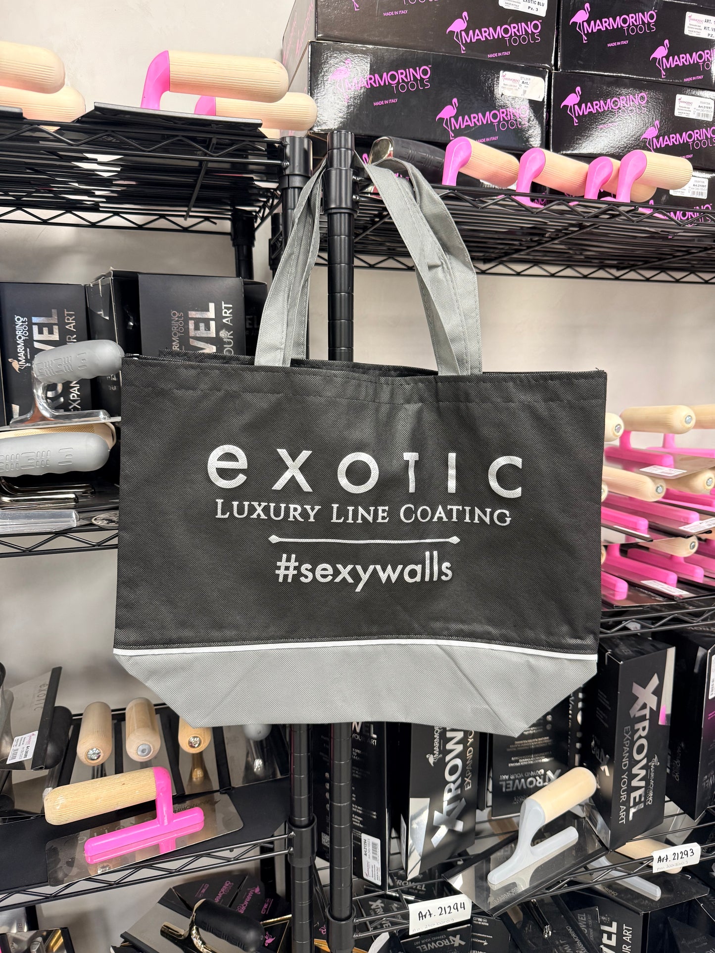 Exotic Luxury Line Tote Bag - #Sexywalls