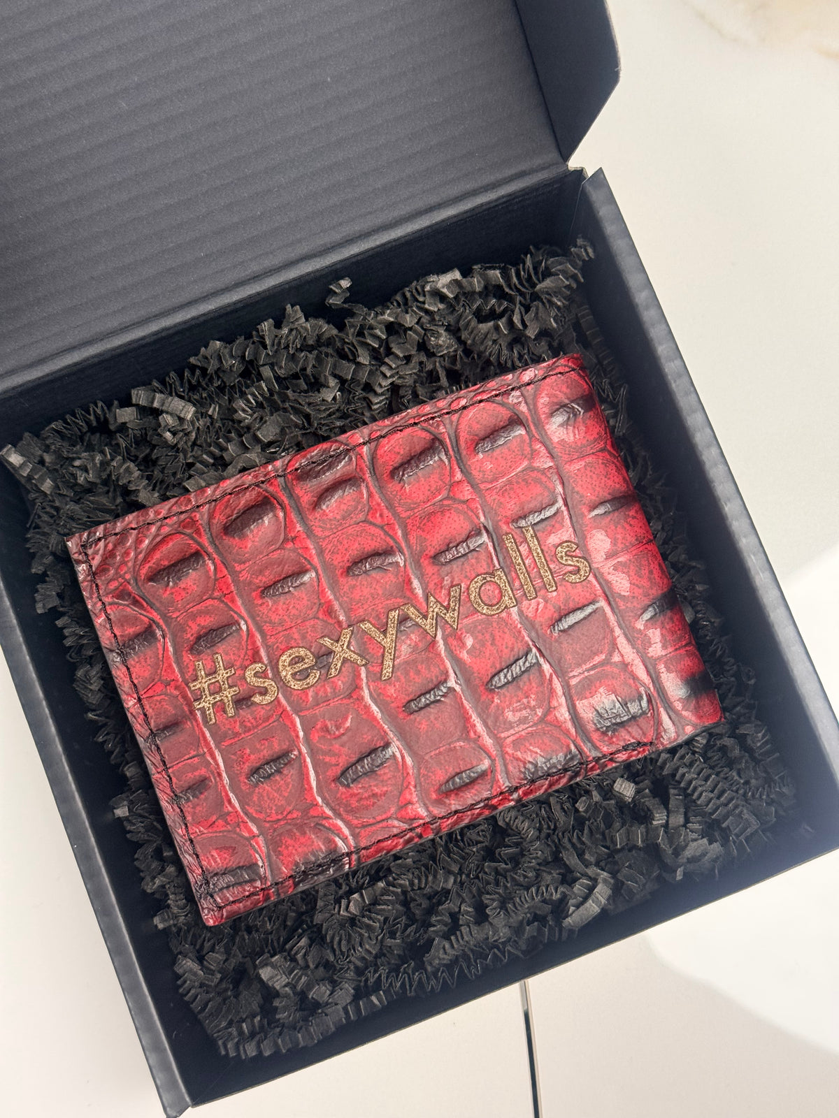 #Sexywalls Exotic Leather Wallet