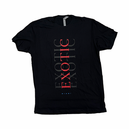Exotic Graphic Tee - Red Print